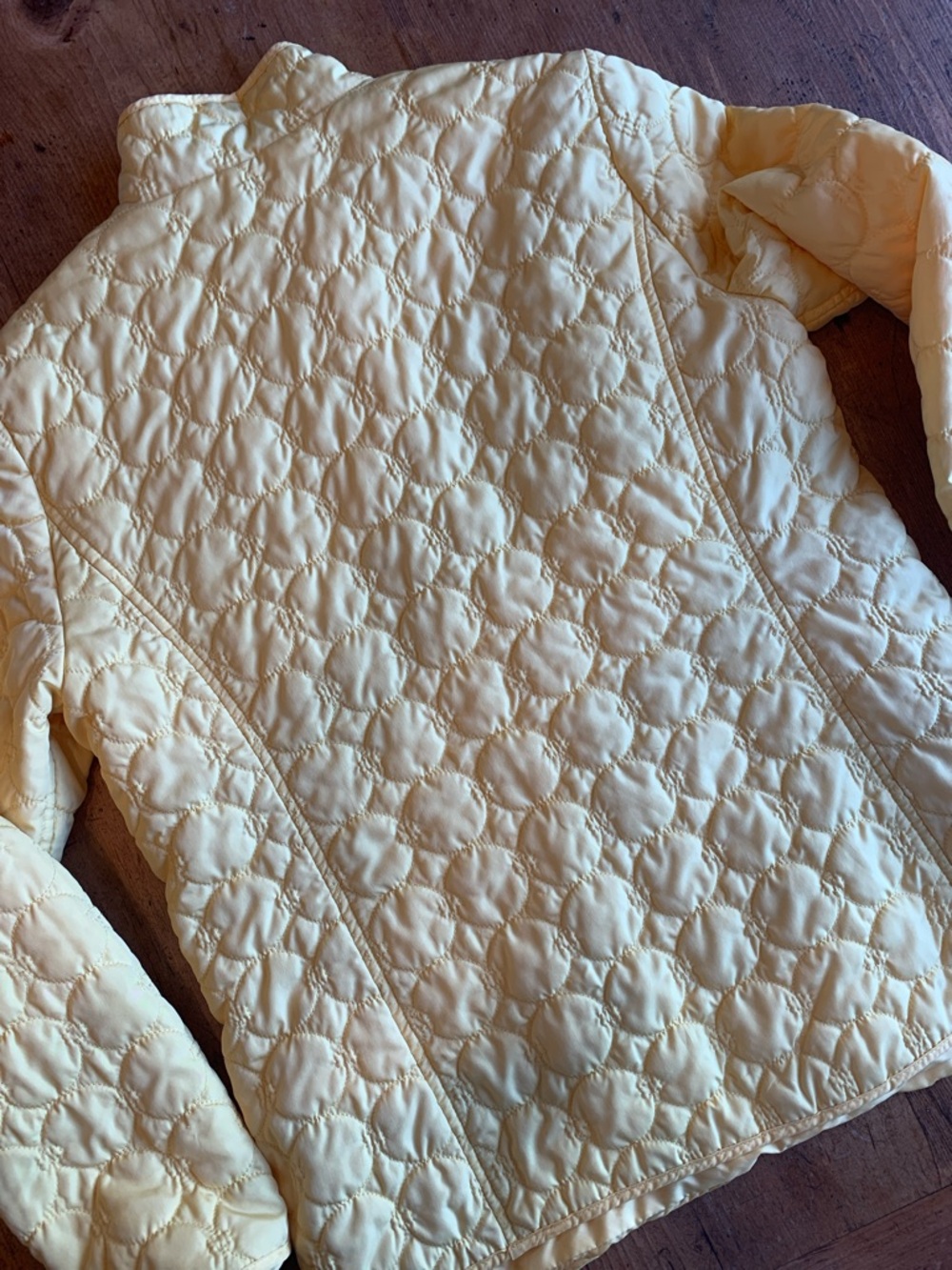 Charter Club Sunny Yellow Quilted Blazer - Picture 10 of 16